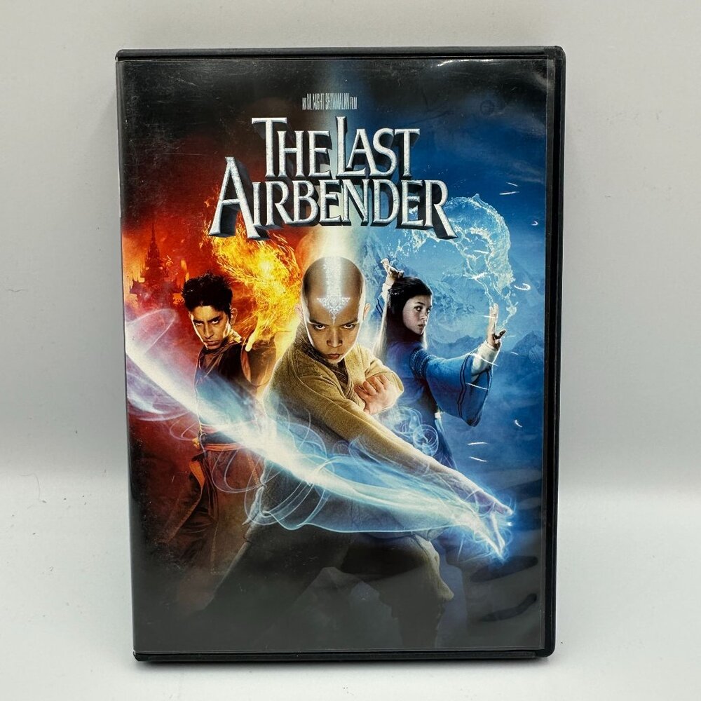 The Last Airbender DVD 2010 PG Directed M Night Shyamalan Live Action Adventure